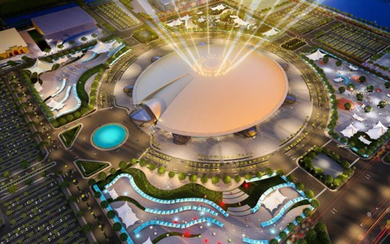 Một tuyến buýt điện nối 30 điểm từ trung tâm tới Đông Anh, đi thẳng đến công trình Top 10 TG của Vingroup