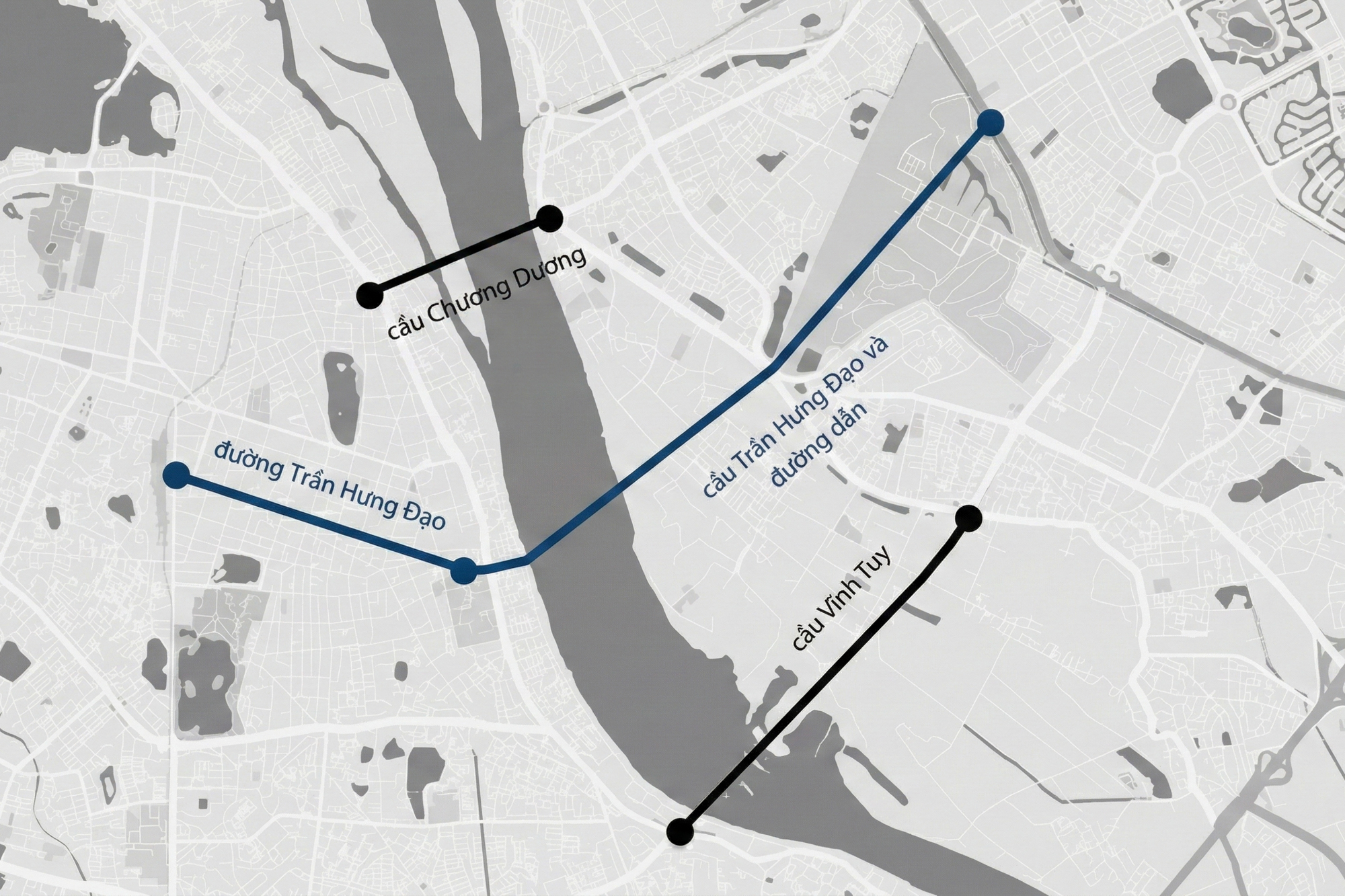 1-1772612734240466432747-1772767427554-17727674279921501061323 Toàn cảnh công trường xây cầu hơn 16.000 tỷ của Sun Group ở Hà Nội: Máy móc phủ kín mặt sông, phấn đấu hoàn thành nhanh nhất Việt Nam - Ảnh 1.