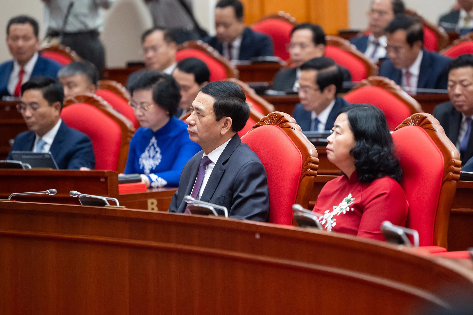 Khai mạc Hội nghị Trung ương 2 khóa XIV: Nhiệm vụ quan trọng Cho phát triển đất nước 2026 - Ảnh 6. Khai mạc Hội nghị Trung ương 2 khóa XIV: Nhiệm vụ quan trọng Cho phát triển đất nước 2026 - Ảnh 6.